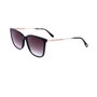 Lacoste L6016S Gafas de sol para mujer, montura rectangular, lentes UV400, 57 mm - 140 mm