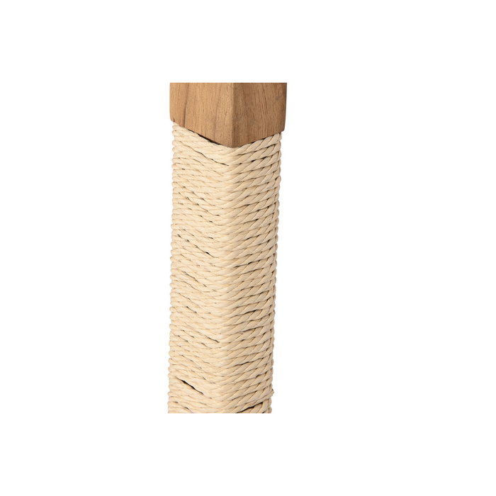 DKD Home Decor Consola Abeto Cuerda 120x36x76 Natural