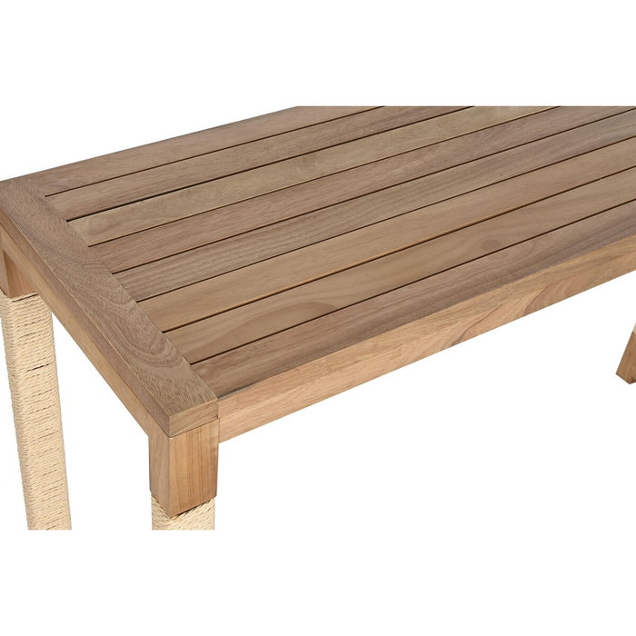 DKD Home Decor Consola Abeto Cuerda 120x36x76 Natural