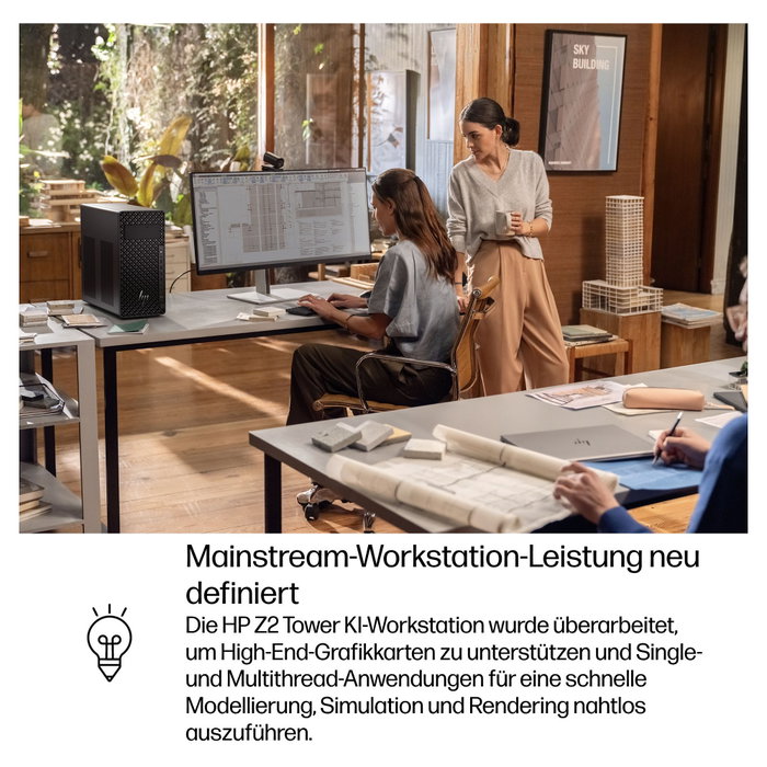 HP Z2 Tower G1i CU7 con 32GB RAM, 1TB SSD y Windows 11 Pro