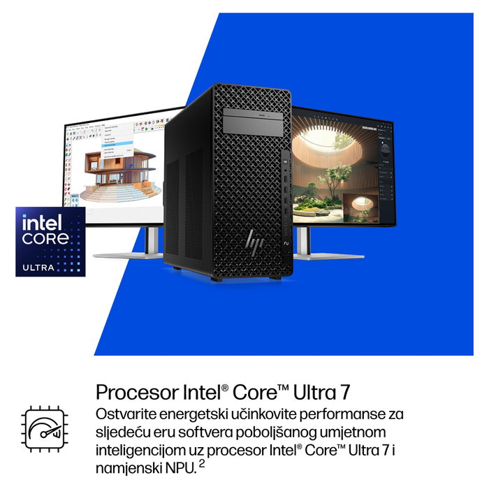 HP Z2 Tower G1i CU7 con 32GB RAM, 1TB SSD y Windows 11 Pro