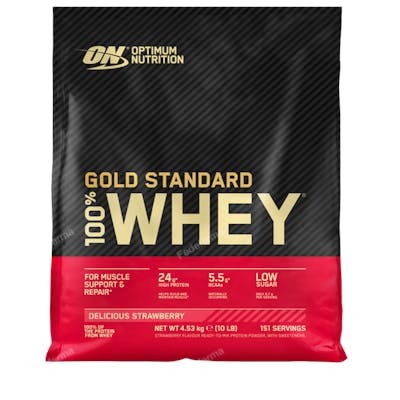 Optimum Nutrition Gold Standard 100% Whey Protein - Delicious Strawberry Flavor, ON WHEY Optimum Nutrition Gold Standard 100% Whey Protein - Delicious Strawberry Flavor, ON WHEY