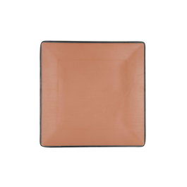 Plato Llano Bicolor Melamina Gio Bidasoa 21,5x21,5 cm (24 Unidades)
