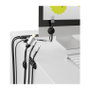 Goobay Kabel Management Set, negro, pack de 5