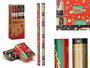 Krist+ Rollo Papel Regalo 70x200 Merry Christmas (Set de 50)