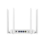 Ruijie Networks Router RG-EW1200 AC1200 Dual Banda (2.4GHz/5GHz) Wi-Fi 5, 867 Mbps, 4 Antenas, QoS, Control Parental, Color Blanco, 3 Puertos LAN