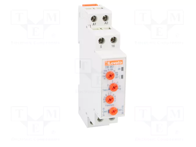 LOVATO ELECTRIC Relé de tiempo TM 1÷10 días SPDT