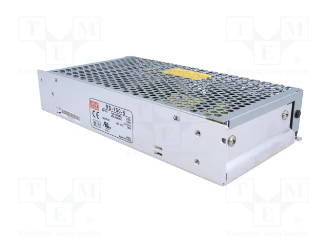 MEAN WELL RS-150-5 Fuente de alimentación de 150W 5VDC 26A