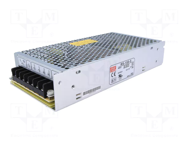 MEAN WELL RS-150-5 Fuente de alimentación de 150W 5VDC 26A