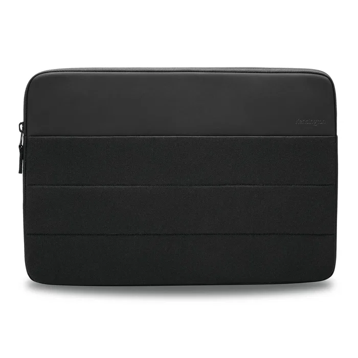 Kensington K60395WW Funda para Portátil 16" EQ - Negro, de Poliéster Reciclada, Compatible Universal, Protección Acolchada