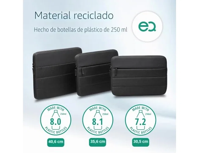 Kensington Funda EQ para portátil de 16 pulgadas, Negro Kensington Funda EQ para portátil de 16 pulgadas, Negro