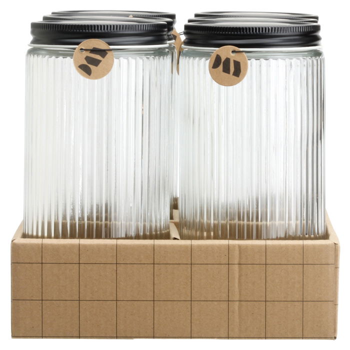 Day Bote de Vidrio con Tapa de Metal 900 ml