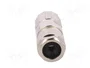 HARTING Carcasa recta para conectores M23 para conducto 3-7mm