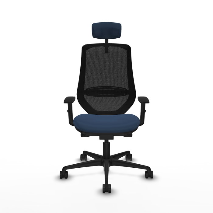 PIQUERAS Y CRESPO Silla de oficina Mardos con mecanismo Sincro/Traslack Azul marino y Negro PIQUERAS Y CRESPO Silla de oficina Mardos con mecanismo Sincro/Traslack Azul marino y Negro