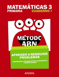 Anaya, Cuaderno Matemáticas ABN 1-3º Primaria - Anaya