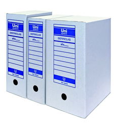 Caja Archivo Definitivo Unisystem Definiclas Carton Fº (Set de 50)