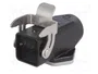 HARTING Carcasa para conectores HDC Han® M tamaño 3A negra