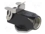 HARTING Carcasa para conectores HDC Han® M tamaño 3A negra