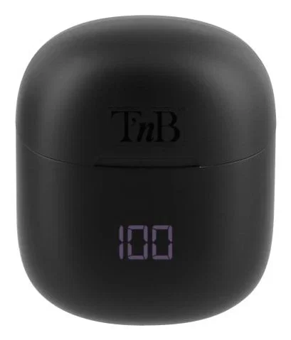 TNB Onyx Auriculares TWS con Estuche e Indicador de Carga - Negro TNB Onyx Auriculares TWS con Estuche e Indicador de Carga - Negro