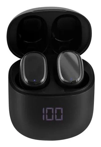 TNB Onyx Auriculares TWS con Estuche e Indicador de Carga - Negro TNB Onyx Auriculares TWS con Estuche e Indicador de Carga - Negro