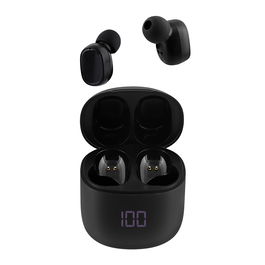TNB ONYX - Auricular TWS con estuche e indicador de carga - negro