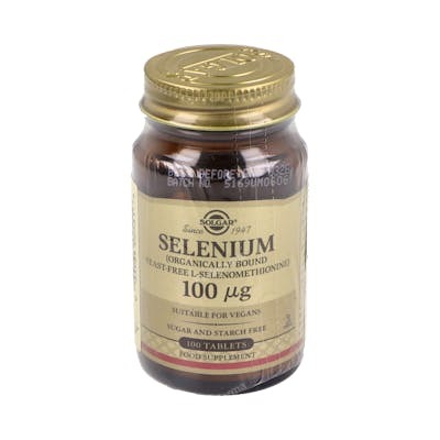 Solgar Selenio 100 µg 100 Comprimidos