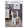 Home Deco Kids Silla Infantil Unicornio Colección Licorne 33x41 cm; h.60 cm