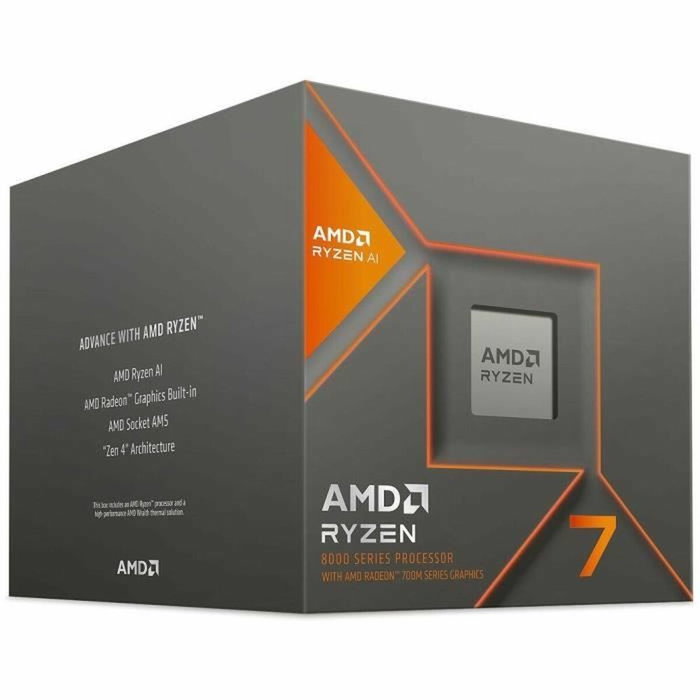 AMD Ryzen 7 8700G con Gráficos Radeon 780M, 8 Núcleos, Socket AM5