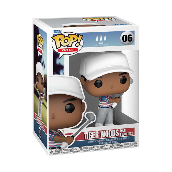 Tiger Woods POP! Golf Vinyl Figura Tour Debut 1992 9 cm