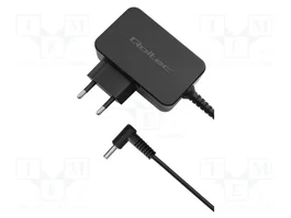 Qoltec Cargador para Ultrabook HP 45W 19.5V 2.31A 4.5*3.0mm con pin