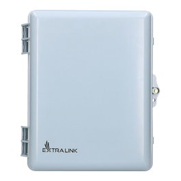 Extralink Flora Caja de Distribución de Fibra Óptica 24 Núcleos Gris