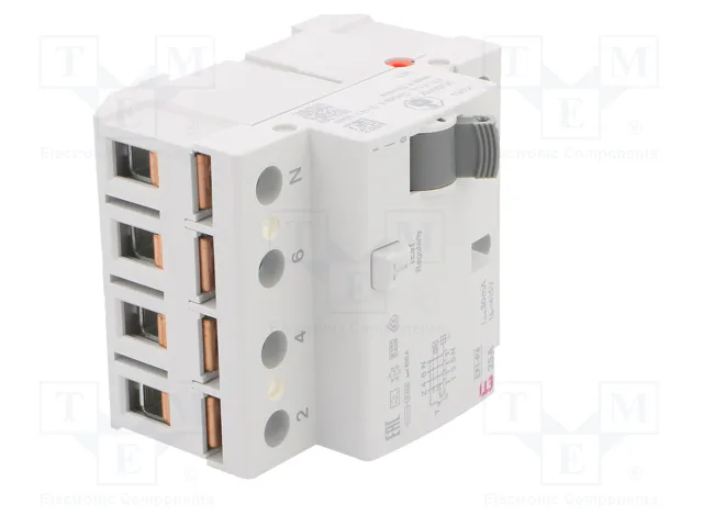 ETI POLAM Interruptor Diferencial EFI 4 Polos 25A 30mA