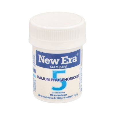 NEW ERA Sal Schussler Nº5 Kalium Phosphoricum 240 Comp. NEW ERA Sal Schussler Nº5 Kalium Phosphoricum 240 Comp.