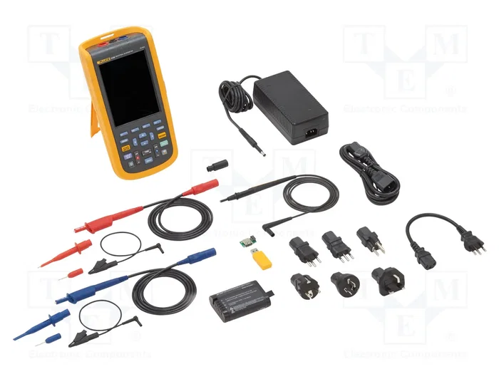 FLUKE Escopómetro 123B con Pantalla LCD TFT de 5,7 pulgadas