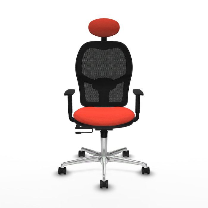 PIQUERAS Y CRESPO Silla de oficina Jorquera Naranja oscuro y Negro PIQUERAS Y CRESPO Silla de oficina Jorquera Naranja oscuro y Negro