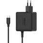 Port Designs Adaptador de Corriente para Portátil GaN 65W USB-C Negro 1.5m