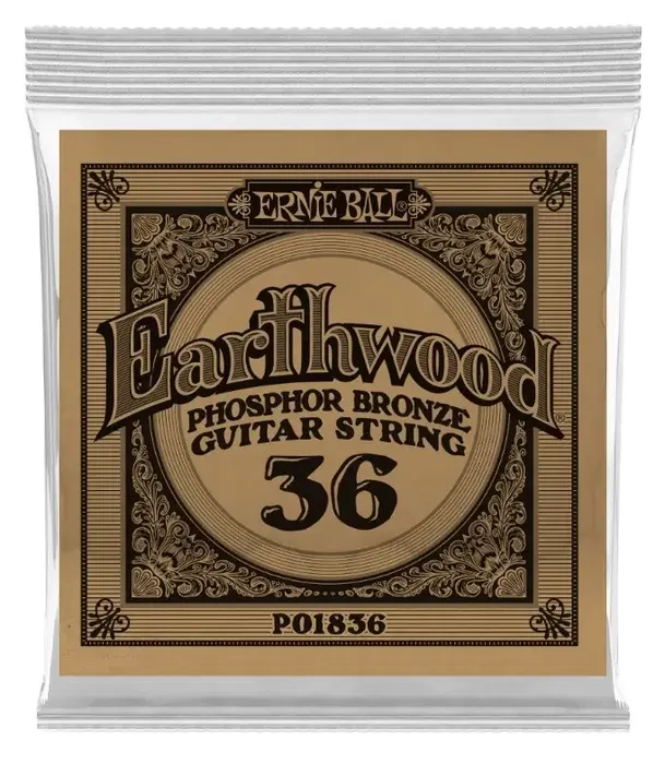 Ernie Ball Cuerda Acústica Slinky Phosphor/Bz 036 (Set de 6) (Set de 6)