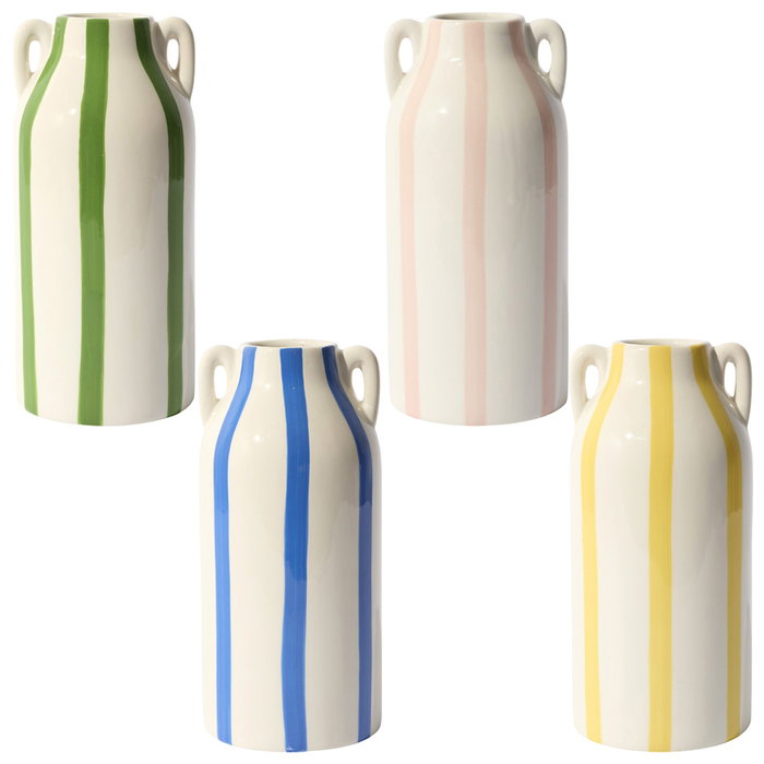 Home Deco Factory Jarrón Dolce Vita Cerámica Dolomita 22,5 cm Colores Surtidos Home Deco Factory Jarrón Dolce Vita Cerámica Dolomita 22,5 cm Colores Surtidos