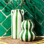 Home Deco Factory Jarrón Dolce Vita Cerámica Dolomita 22,5 cm Colores Surtidos