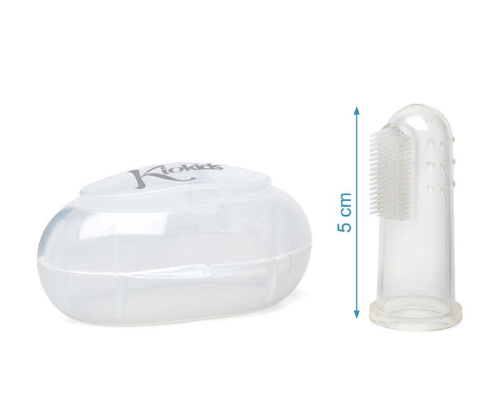 KioKids Purewhite Cepillo de Dientes y Encías en Silicona para Bebé +0 Meses