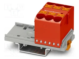 PHOENIX CONTACT PTFIX 6X10/S-NS35 RD Conector de carril push-in