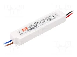 MEAN WELL LPH-18-24 Alimentador LED 18W 24VDC 0,75A IP67