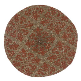 Salvamantel Impreso Terracota Fibra 38 X 38 cm