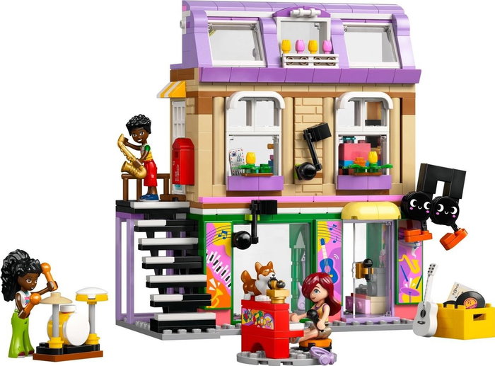 LEGO Friends Tienda de Música y Apartamento LEGO Friends Tienda de Música y Apartamento