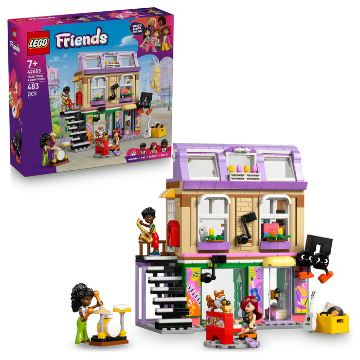 LEGO Friends Tienda de Música y Apartamento LEGO Friends Tienda de Música y Apartamento