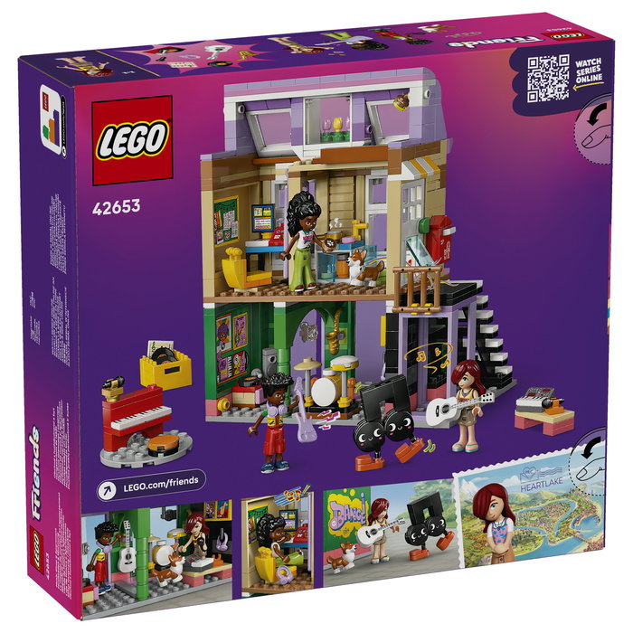 LEGO Friends Tienda de Música y Apartamento LEGO Friends Tienda de Música y Apartamento