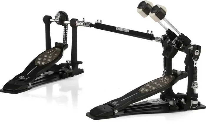 Pearl Pedal Doble Bombo Eliminator 25th Anniversary Cadena Edición Limitada Negro Satinado