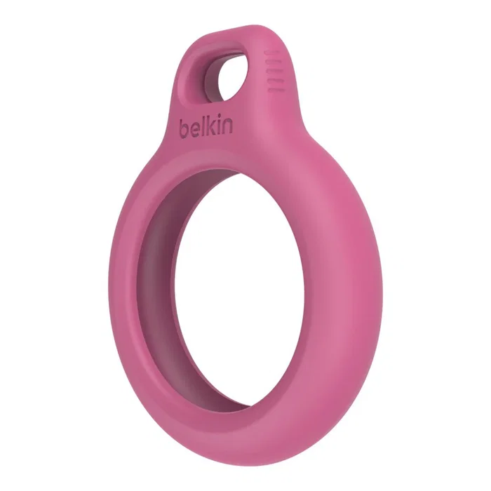 Belkin F8W974btPNK - Funda para Apple AirTag con lazo seguro, color rosa