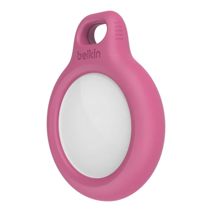 Belkin F8W974btPNK - Funda para Apple AirTag con lazo seguro, color rosa