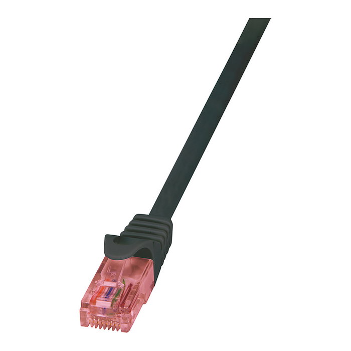 LogiLink Cable de parcheo Cat.6 U/UTP BC PrimeLine 0,25m negro LogiLink Cable de parcheo Cat.6 U/UTP BC PrimeLine 0,25m negro